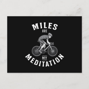 Bike Biking Bicycle Downhill Gift Idea Vykort