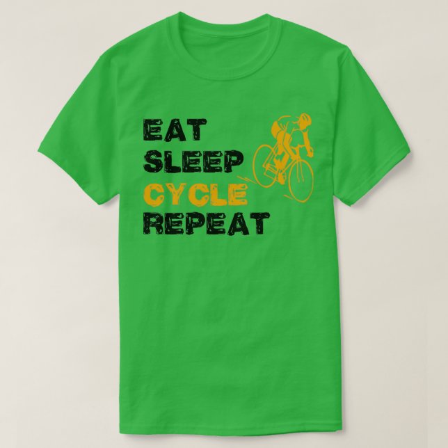 Bike Biking Biker T Shirt (Design framsida)