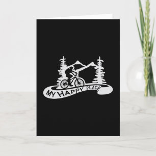 Bike Biking Downhill Bicycle MTB Gift Kort
