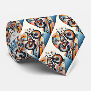 Bike Biking Inspirational Modern Art Logotyp Slips