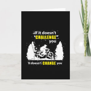 Bike Biking MTB Cycle Cycling Gift Idea Kort