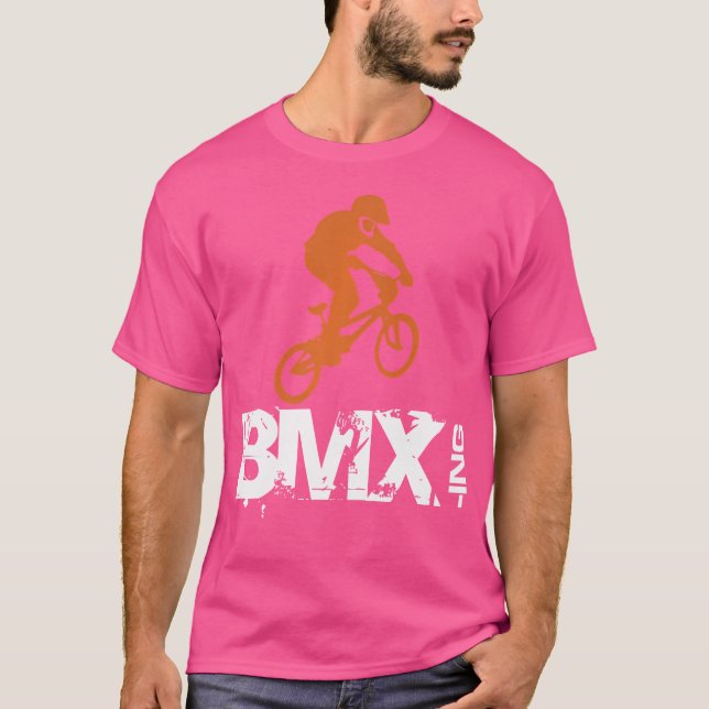 Bike Bmx s Extreme Sports s T Shirt (Framsida)