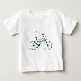 Bike Butterflies & Flowers Freedom Design Design Tröja