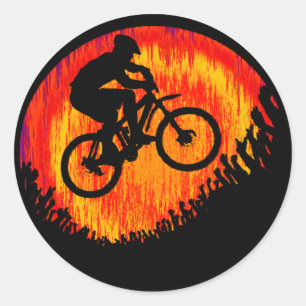 Bike Catch It Runt Klistermärke