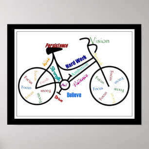 Bike, Cycle, Cycle, Sport, Biking, Motivering Poster