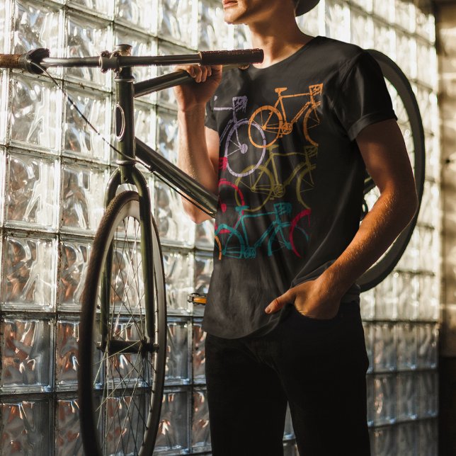 Bike/Cycle Cycling Colorful Tee (Skapare uppladdad)
