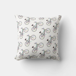 Bike, Cycle Sport, Motivational Ord Kudde