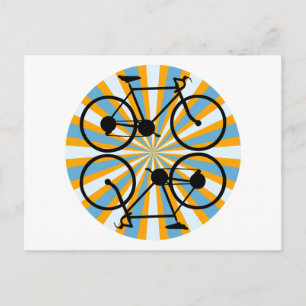 Bike Cycling Bicycle Vykort