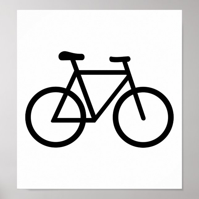 Bike Cycling Poster (Framsidan)
