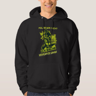 Bike Cycling Sstickning för cykelcykelcykel Hoodie