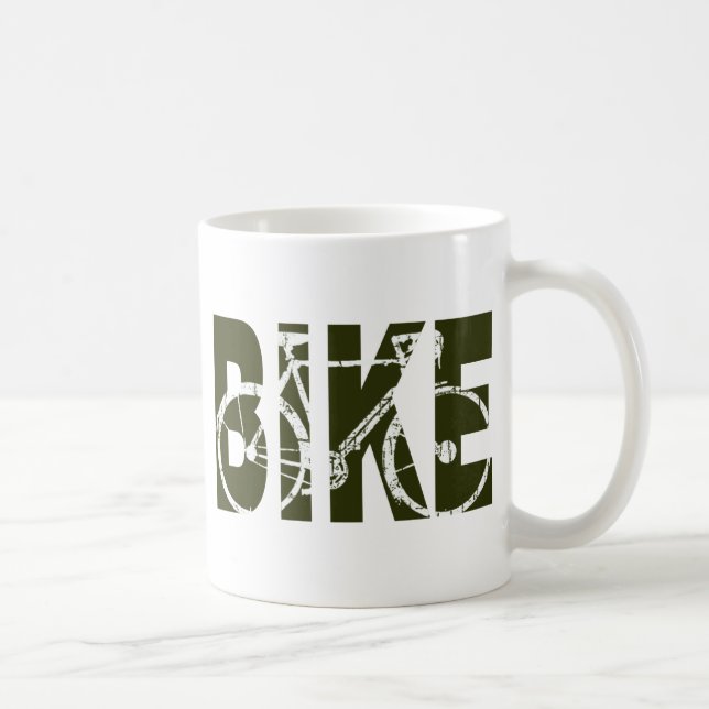 Bike. Cykel . Cykling Kaffemugg (Höger)