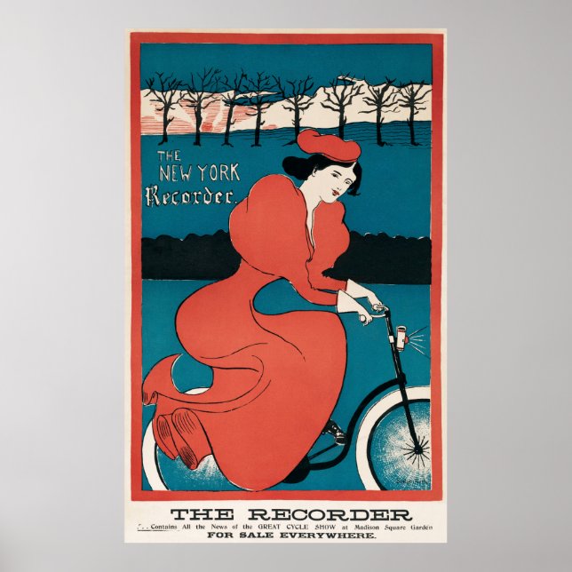 Bike Dam Poster (Framsidan)