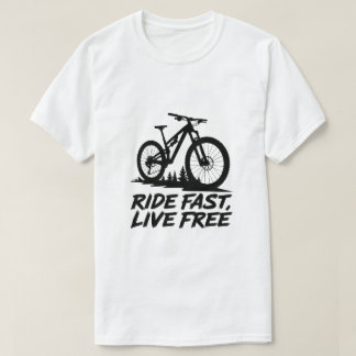 Bike Design för bergsberg i äventyr T Shirt