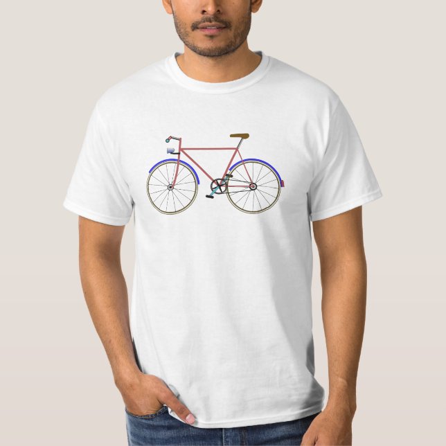 Bike Design Shirt T-shirt (Framsida)