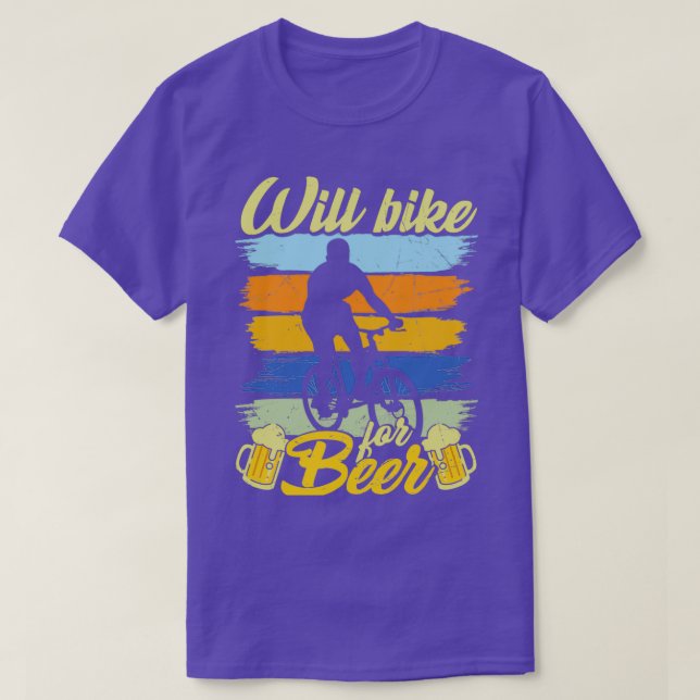Bike det för en öl t shirt (Design framsida)