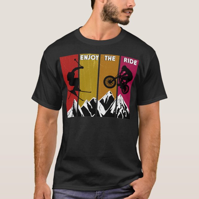 Bike Enjoy atvlife bir T Shirt (Framsida)