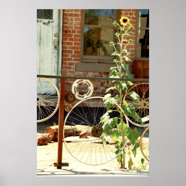 Bike Fence Poster (Framsidan)