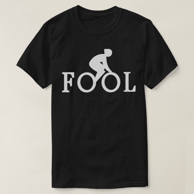Bike Fool Cyclist Fläkt Gift 3 T Shirt (Design framsida)