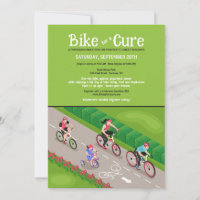 Bike for a Cure Fundraiser bjudande
