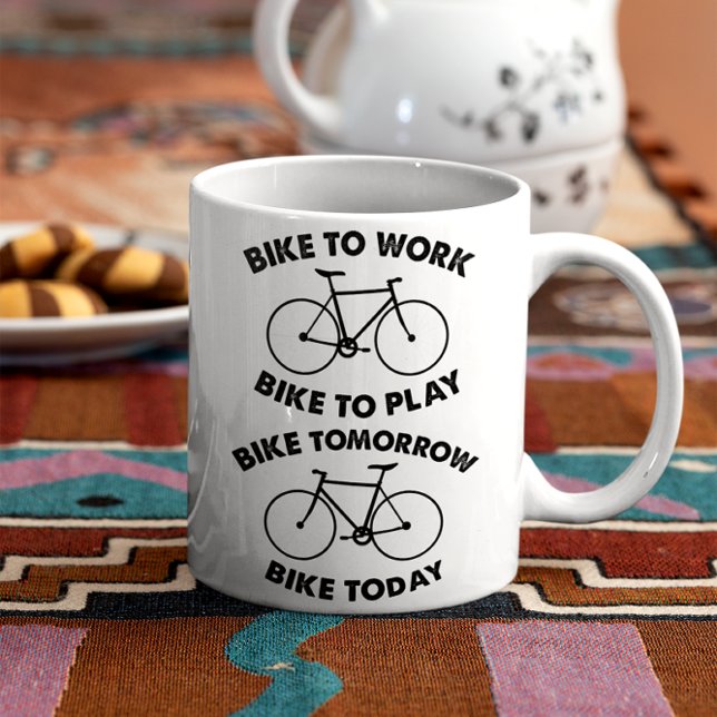 Bike Forever - Coola Cycling Kaffemugg (Skapare uppladdad)