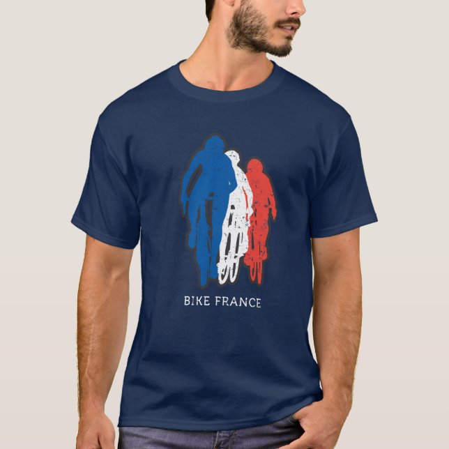 Bike Frankrike T-Shirt (Framsida)