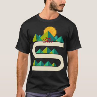 Bike Geometric liggande T Shirt