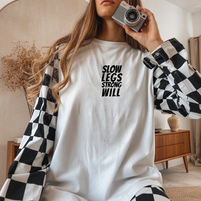 Bike Girl Irony black T Shirt (This women's biking shirt combines eye-catching typography with a sleek, minimalist aesthetic.)