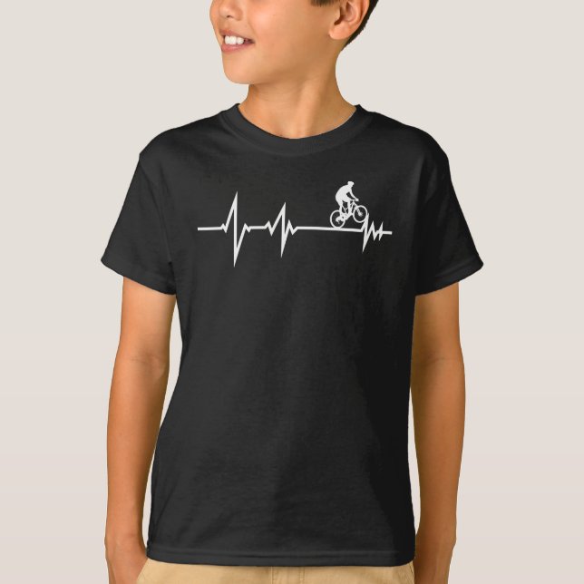 Bike Heartslag T Shirt (Framsida)
