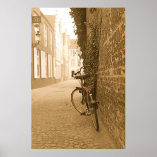 Bike i Belgien Poster