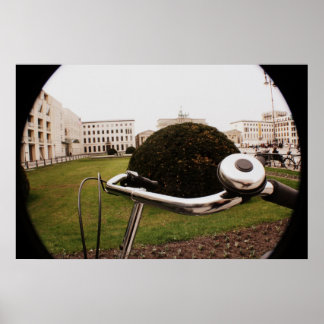 Bike i Brandenburg Grind Poster