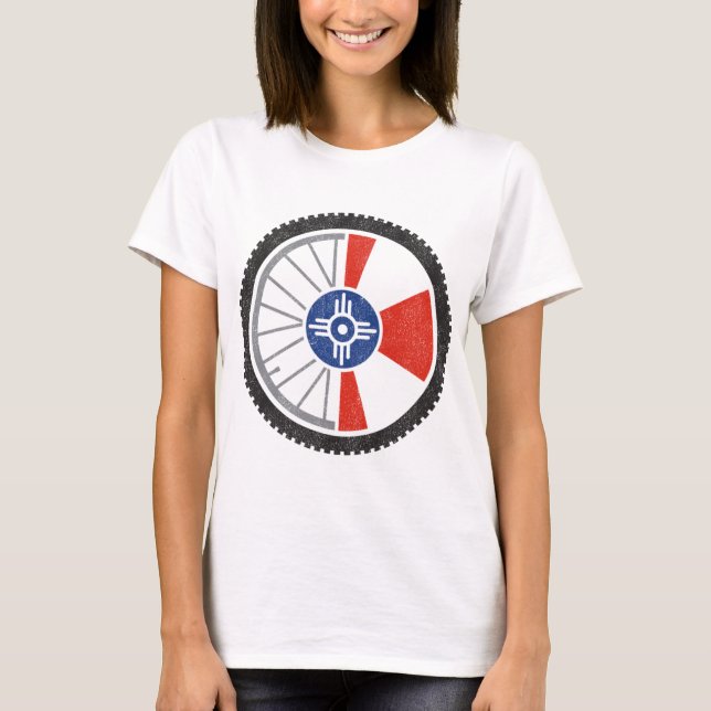 Bike ICT Wichita Trail Bicycle T Shirt (Framsida)
