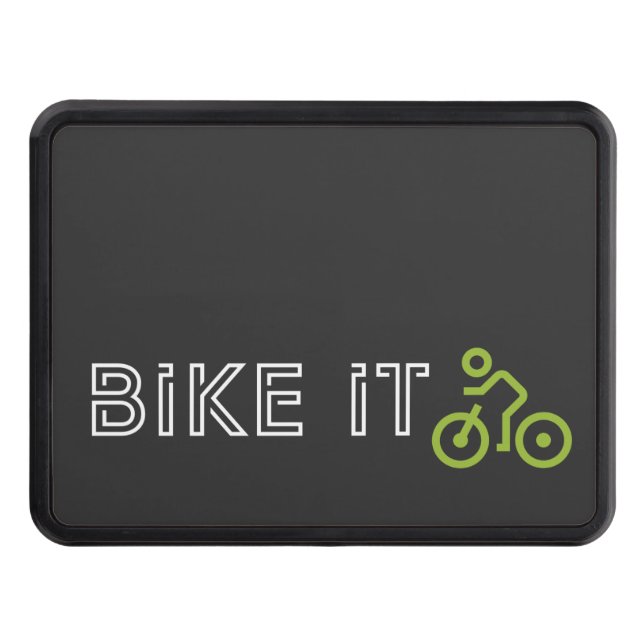 BIKE IT - Grönt-symbolen Dragkroksskydd (Framsidan)