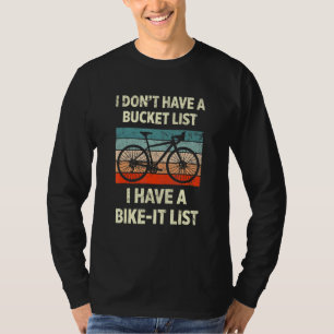 Bike-it List Retro Pension Biker Cycling T Shirt