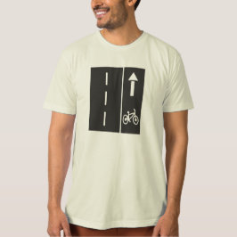 Bike Lane in Road T Shirt