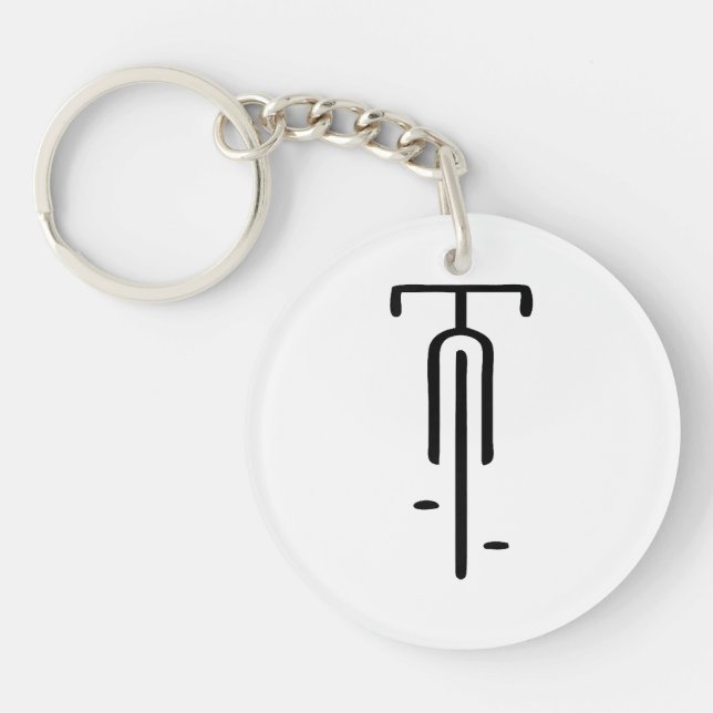 Bike logotyp minimum Retro, Cycling and Bicycle Äl (Framsidan)