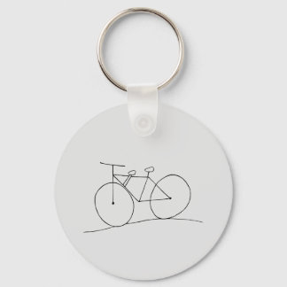 Bike med två sätesnyckelkedjor nyckelring