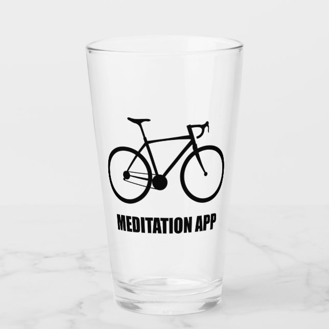 Bike Meditation App Glaskopp (Framsida)