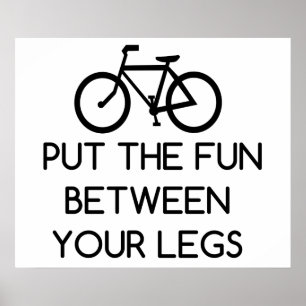 Bike mellan Ben Poster