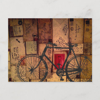 Bike Messenger postcasrd Vykort