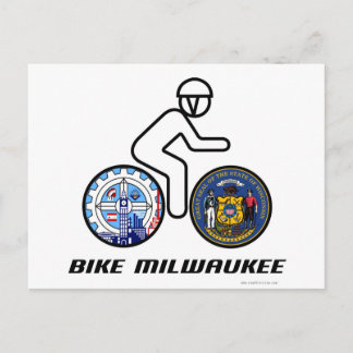 Bike Milwaukee Vykort