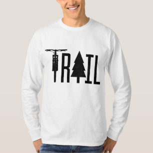 Bike MTB-cykelbanetrafik i bergsområden Bi T Shirt