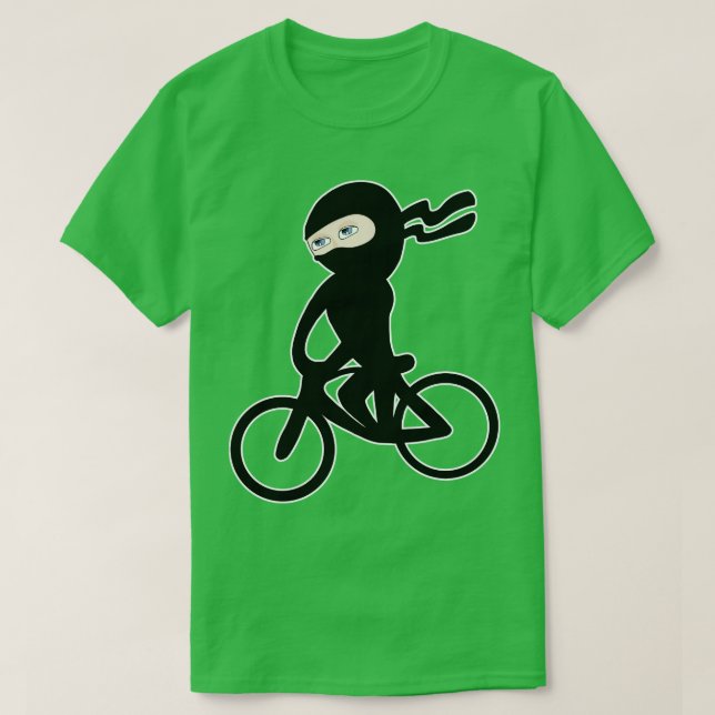 Bike Ninja 1 T Shirt (Design framsida)