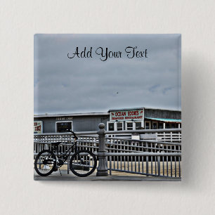 Bike on the Boardpromenad by Shirley Taylor Knapp