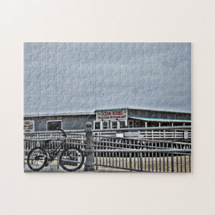 Bike on the Boardpromenad by Shirley Taylor Pussel