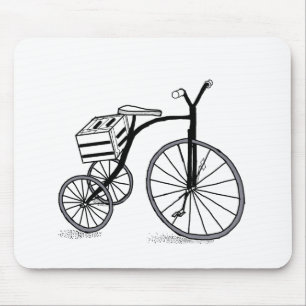 Bike på 3 hjul musmatta