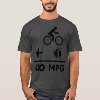 Bike plus food infinite MPG T Shirt