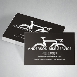 Bike Reparation Maintenance Tränar hög prestanda Visitkort