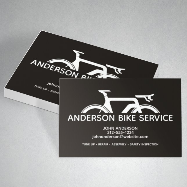 Bike Reparation Maintenance Tränar hög prestanda Visitkort (Skapare uppladdad)