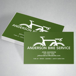 Bike Reparation Maintenance Tränar hög prestanda Visitkort