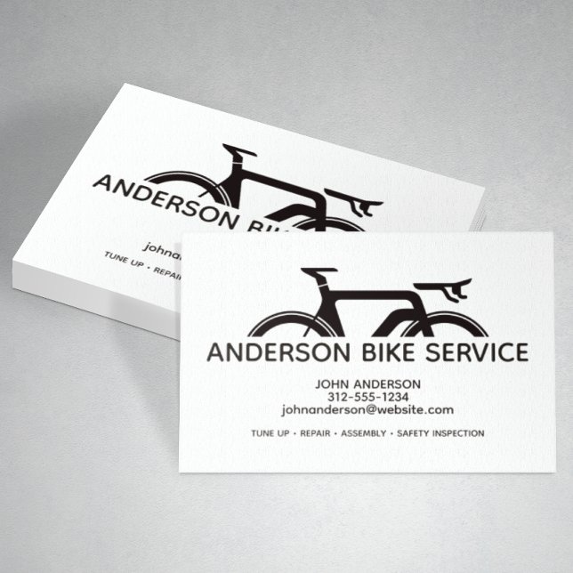 Bike Reparation Maintenance Tränar hög prestanda Visitkort (Skapare uppladdad)
